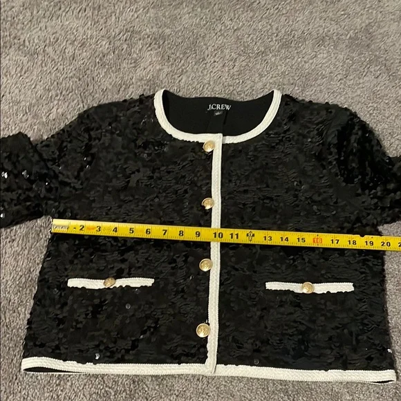 J. Crew Sequin Jacket - Picture 7 of 8
